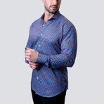 Eins Stretch Check Mate Button-Up // Multicolor (M)