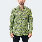 Fibonacci Jungle 70 Button-Up // Green (S)