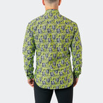 Fibonacci Jungle 70 Button-Up // Green (S)