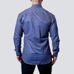 Eins Stretch Check Mate Button-Up // Multicolor (M)