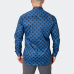 Eins Crossover Button-Up // Blue (2XL)