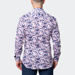 Fibonacci Rad Button-Up // Blue (M)