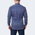 Eins Mercedes Button-Up // Blue (XL)