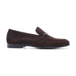 Louis Suede Bit Loafer // Brown (US: 7)