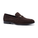 Louis Suede Bit Loafer // Brown (US: 7)