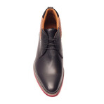 Morello Leather Chukka Boots // Black (US: 7.5)