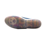 Echo Embossed Suede Derby Sneaker // Niagara Blue (US: 7)