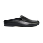 Planeo Leather Slides // Black (US: 7)
