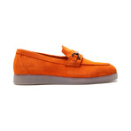 Funkadelic Suede Bit Loafer // Orange (US: 7)
