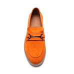 Funkadelic Suede Bit Loafer // Orange (US: 7)
