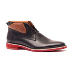 Morello Leather Chukka Boots // Black (US: 7.5)