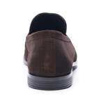 Louis Suede Bit Loafer // Brown (US: 7)