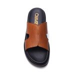 Cosmic Leather Slide // Tan (US: 7)