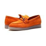 Funkadelic Suede Bit Loafer // Orange (US: 7)