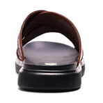 Rhythm Leather Slide // Tan (US: 7)