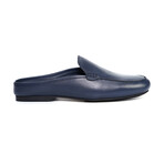 Planeo Leather Slides // Navy (US: 7)