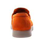 Funkadelic Suede Bit Loafer // Orange (US: 7)