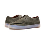 Echo Embossed Suede Derby Sneaker // Birch Green (US: 7)
