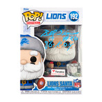 Billy Sims // Detroit Lions // Signed 'SANTA' Funko Pop #192