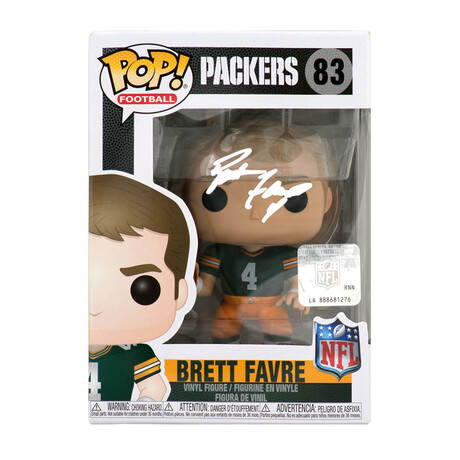 Brett Favre // Green Bay Packers // NFL Legends Signed Funko Pop #83