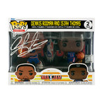 Dennis Rodman // Detroit Pistons // Signed NBA Jam Dual Funko Pop