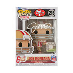 Joe Montana // San Francisco 49ers // Signed NFL Funko Pop #216