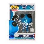 Larry Johnson // Charlotte Hornets // Hugo Mascot // Signed Funko Pop #05
