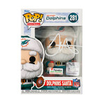 Tyreek Hill // Miami Dolphins // Signed 'SANTA' Funko Pop #281