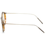 Oliver Peoples // Men's // OV1318T-5284-48 Antique Gold Espresso Eyeglasses // Antique Gold Espresso