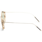 Oliver Peoples // Men's // OV1318T-5129-48 Gold Tuscany Tortoise Eyeglasses // Gold Tuscany Tortoise
