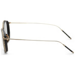 Oliver Peoples // Men's // OV1321T-5035-48 Gold Black Eyeglasses // Gold Black