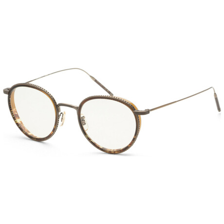Oliver Peoples // Men's // OV1318T-5284-48 Antique Gold Espresso Eyeglasses // Antique Gold Espresso