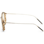 Oliver Peoples // Men's // OV1321T-5129-48 Gold Tuscany Tortoise Eyeglasses // Gold Tuscany Tortoise