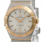Omega Ladies Constellation Brush Quartz // O12320246002003 // Pre-Owned