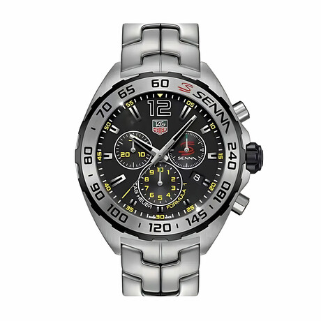 Tag Heuer Link Chronograph Senna Edition Quartz // CAZ1013 // Pre-Owned