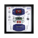 Xreart Gameboy Advance Frame // Dark Blue