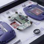 Xreart Gameboy Advance Frame // Dark Blue