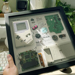 Xreart Nintendo Game Boy Original (1989) // Tetris // Frame