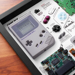 Xreart Nintendo Game Boy Original (1989) // Tetris // Frame