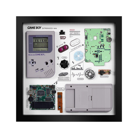 Xreart Nintendo Game Boy Original (1989) // Tetris // Frame