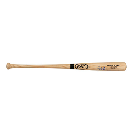 Al Kaline // Signed Rawlings Blonde Baseball Bat w/HOF'80