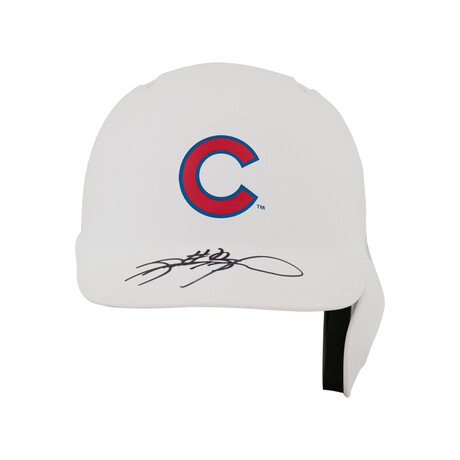 Sammy Sosa // Chicago Cubs // Signed Rawlings Mini Baseball Batting Helmet