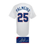 Rafael Palmeiro // Signed White Custom Baseball Jersey
