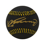 Vladimir Guerrero Sr. // Signed Rawlings Black MLB Baseball
