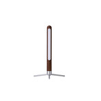 Vertical Wood Eye-Protection Desk Lamp // Walnut (Small)