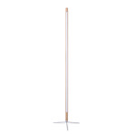 Vertical Solid Wood Floor Lamp // Natural (Single Lighting Color Setting)