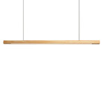 Industrial Beam Pendant Light // Natural (0.8m // Round)