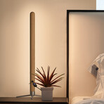 Vertical Wood Eye-Protection Desk Lamp // Natural (Small)