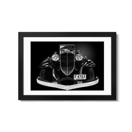 The Packard Light-Eight by Roland Weber (16"H x 24"W x 1"D)