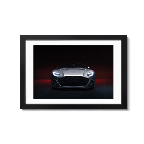 Aston Martin DBS Superleggera by Alaa Nour (16"H x 24"W x 1"D)
